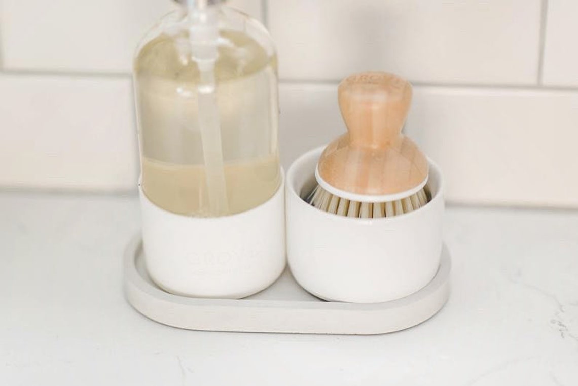Kitchen Soap Dispenser Tray Soap Bottle Tray Kitchen Sink Etsy