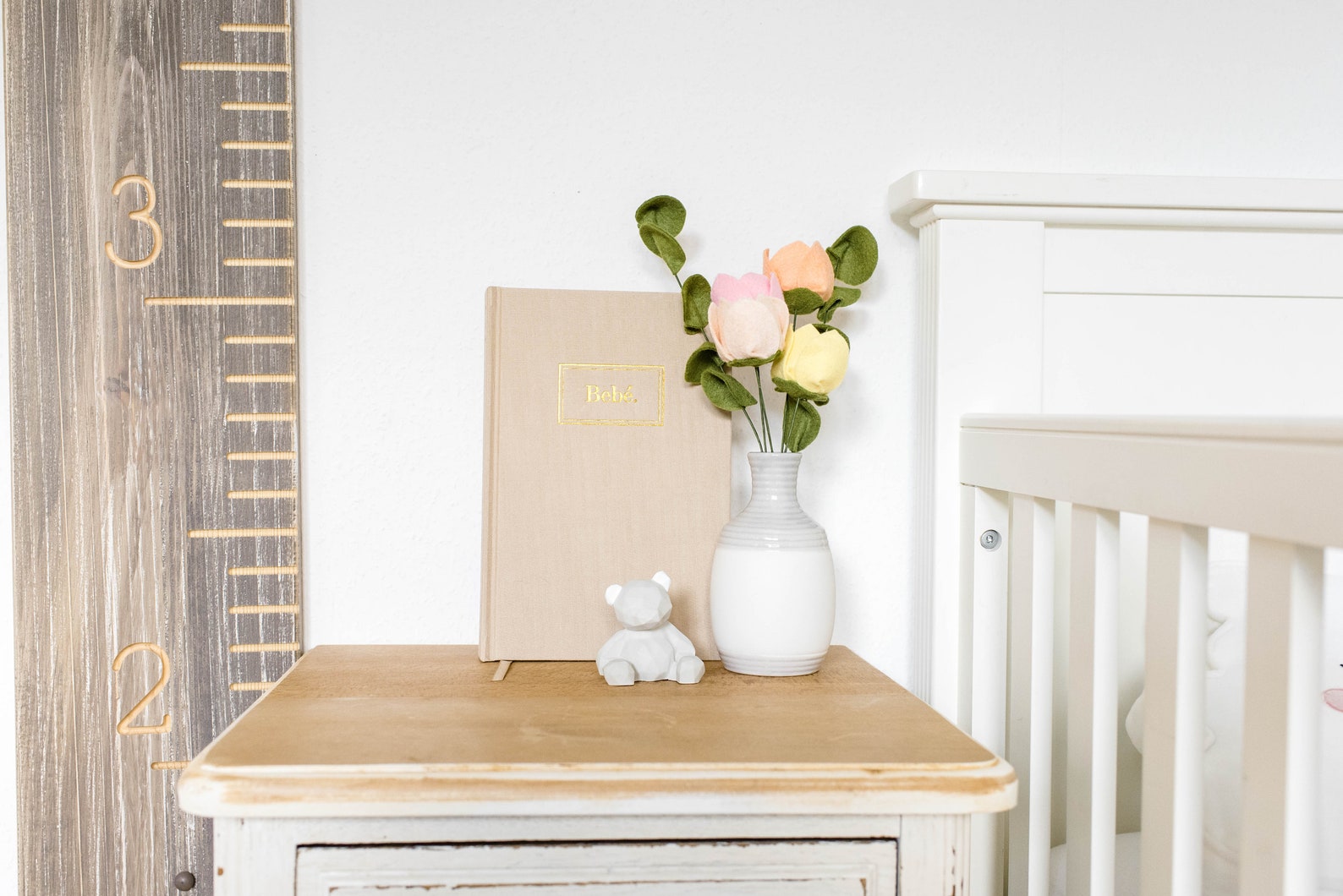 Concrete Bear Baby Boy Nursery Shelf Decor Baby Girl Gift Etsy