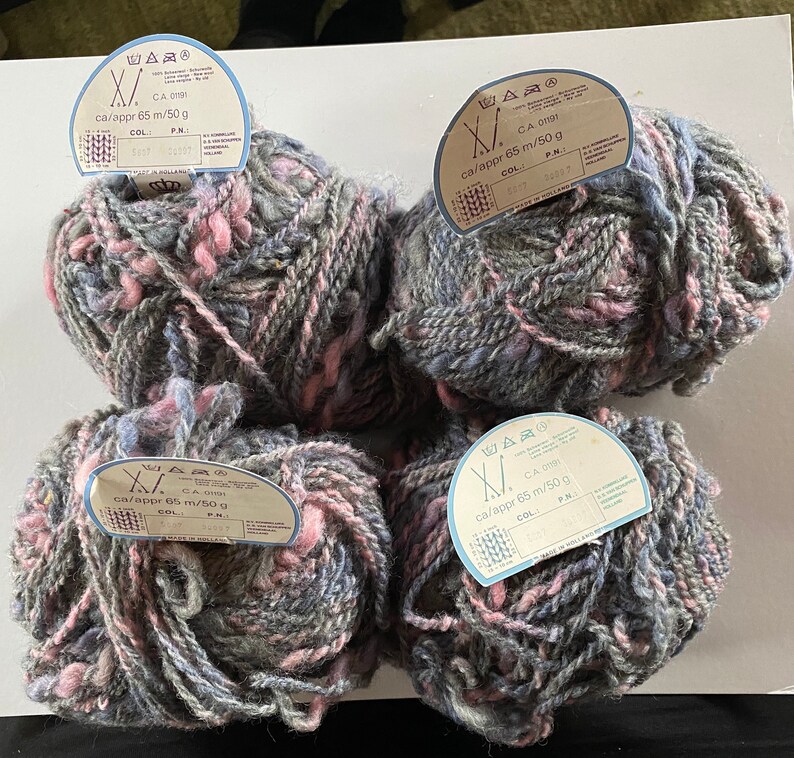 Holland Scheepjeswol Flamme Fine Worsted WOOL YARN Color 5807 Etsy