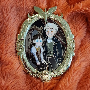 Limited Edition Caleb and Phillip Wittebane portrait Enamel Pin