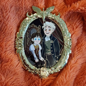 Limited Edition Caleb and Phillip Wittebane portrait Enamel Pin