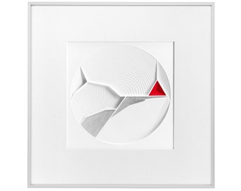 PS-1C, minimalist sculpture, Wall Sculpture SET, customized wall art, abstract silver art