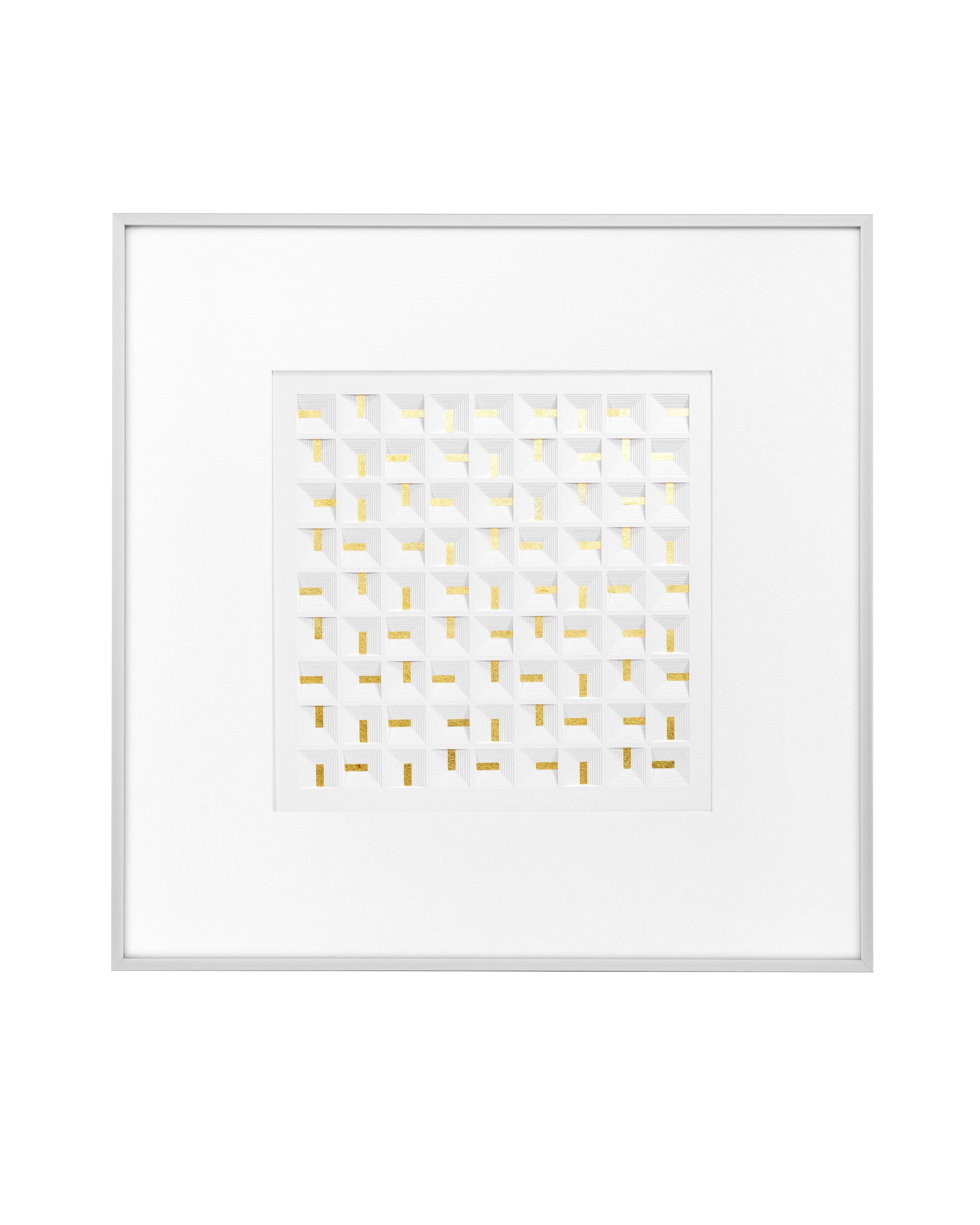 Large Square Paper Wall Art White Wall Decoration, Modern White Geometric  Wall Decor, Contemporary Home Decor, Moduuli Large Square 