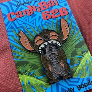 Canibal 626 | Alfinete de ponto inspirado no Disney Tiki