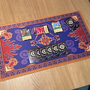 Magic Carpet Inspired TCG Playmat for Lorcana | Unofficial