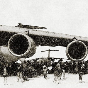 C-17 en la pantalla