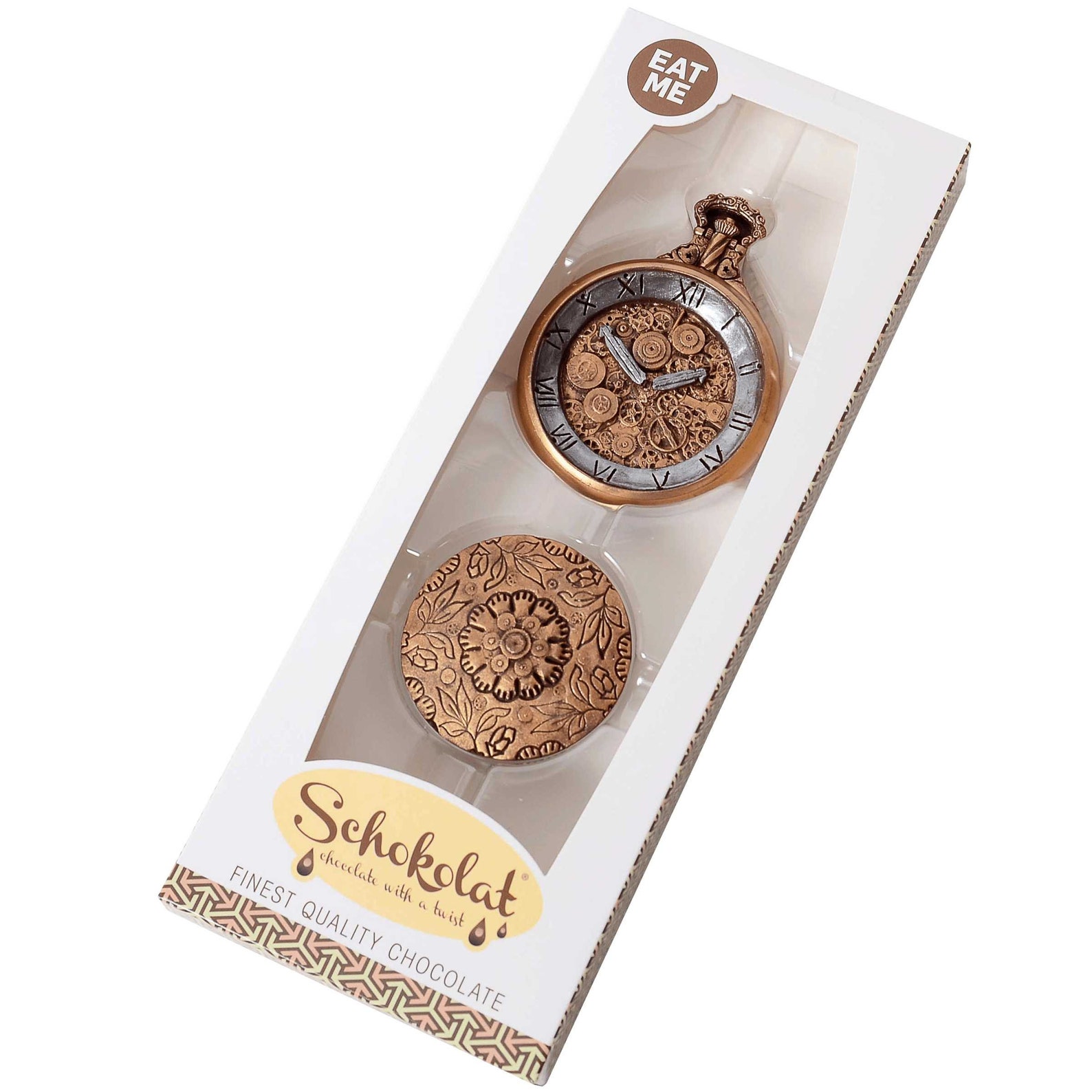 Chocolate Pocket Watch Etsy