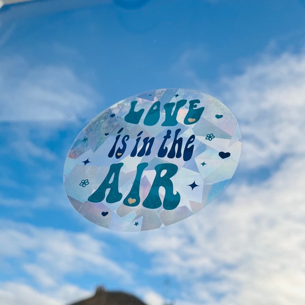 Suncatcher Sticker *Love is in the Air*