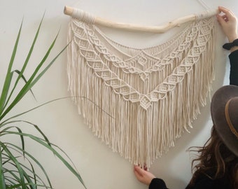 Very large macrame wall hanging boho / large macrame wall hanging boho