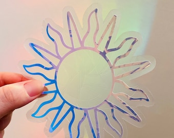 Suncatcher Sticker *HOLOGRAPHIC SUN*
