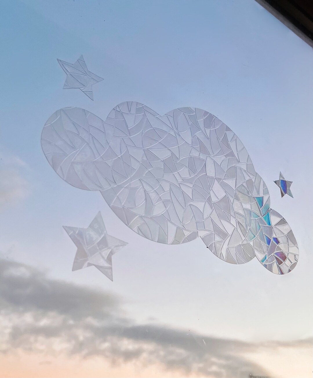 Suncatchers Stickers maxi Cloud Etsy