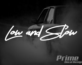 Low And Slow Sticker Etsy Low And Slow Sticker Etsy