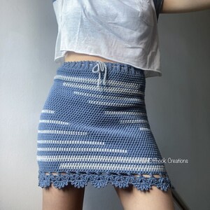 PDF PATTERN for the Peekaboo Petal Skirt Crochet Pattern, Crochet Skirt ...