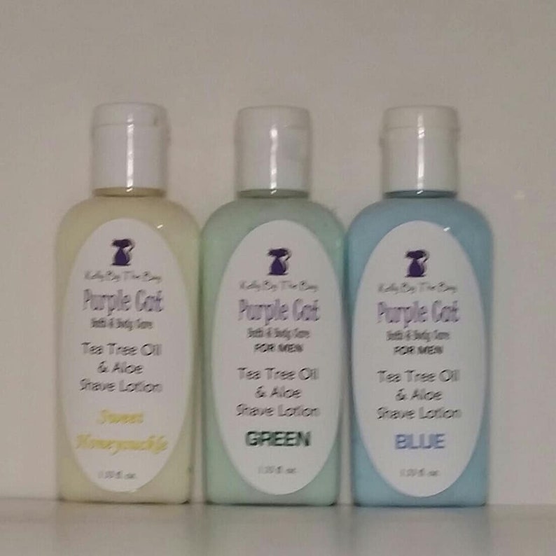 Sample Minis Shower Gel & Body Wash Body Lotion Shave Lotion by Purple