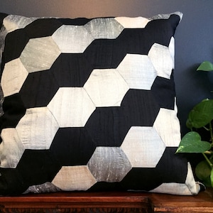 Honeycomb Mosaic Accent Pillow