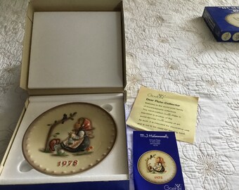 Hummel Annual Collector Plate - 1978
