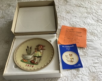 Hummel Annual Plate 1974