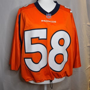 Denver Broncos Jersey Crop Draw String - Miller 58