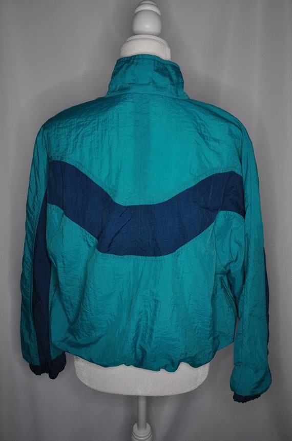 Vintage Teal Reebok Track Jacket - image 4