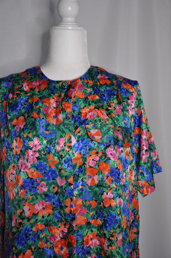 Yves St. Clair Floral Vintage Top - image 3