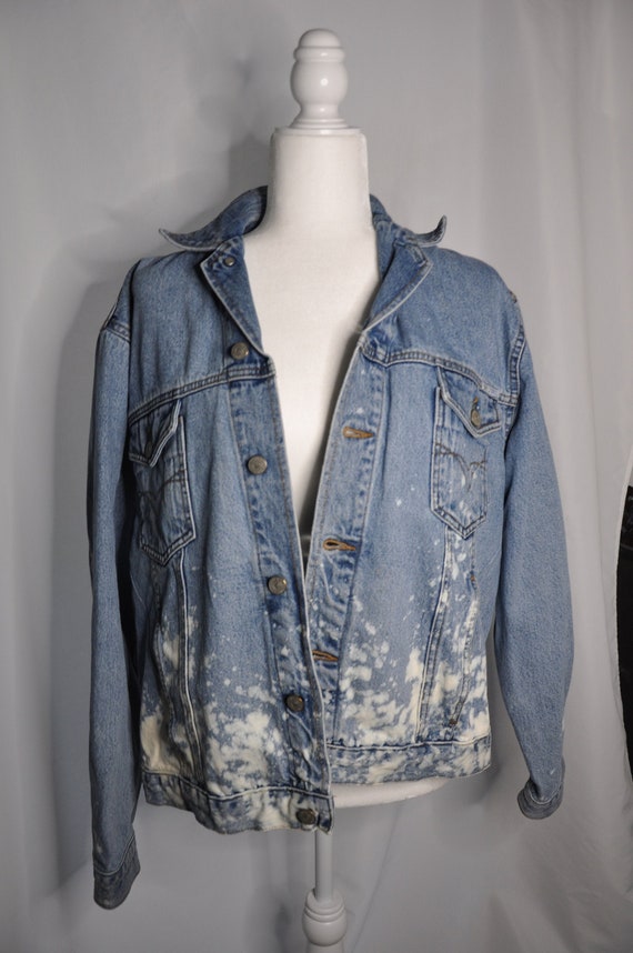 Monte Carlo Denim Jacket Adult XXL Blue Denim Button … Gem