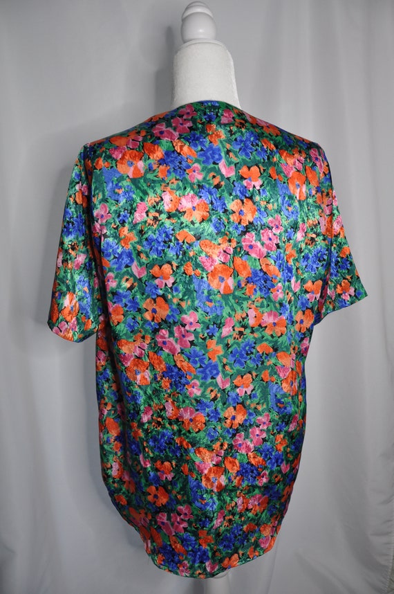 Yves St. Clair Floral Vintage Top - image 2