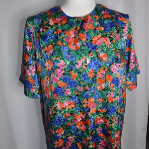 Yves St. Clair Floral Vintage Top image 4