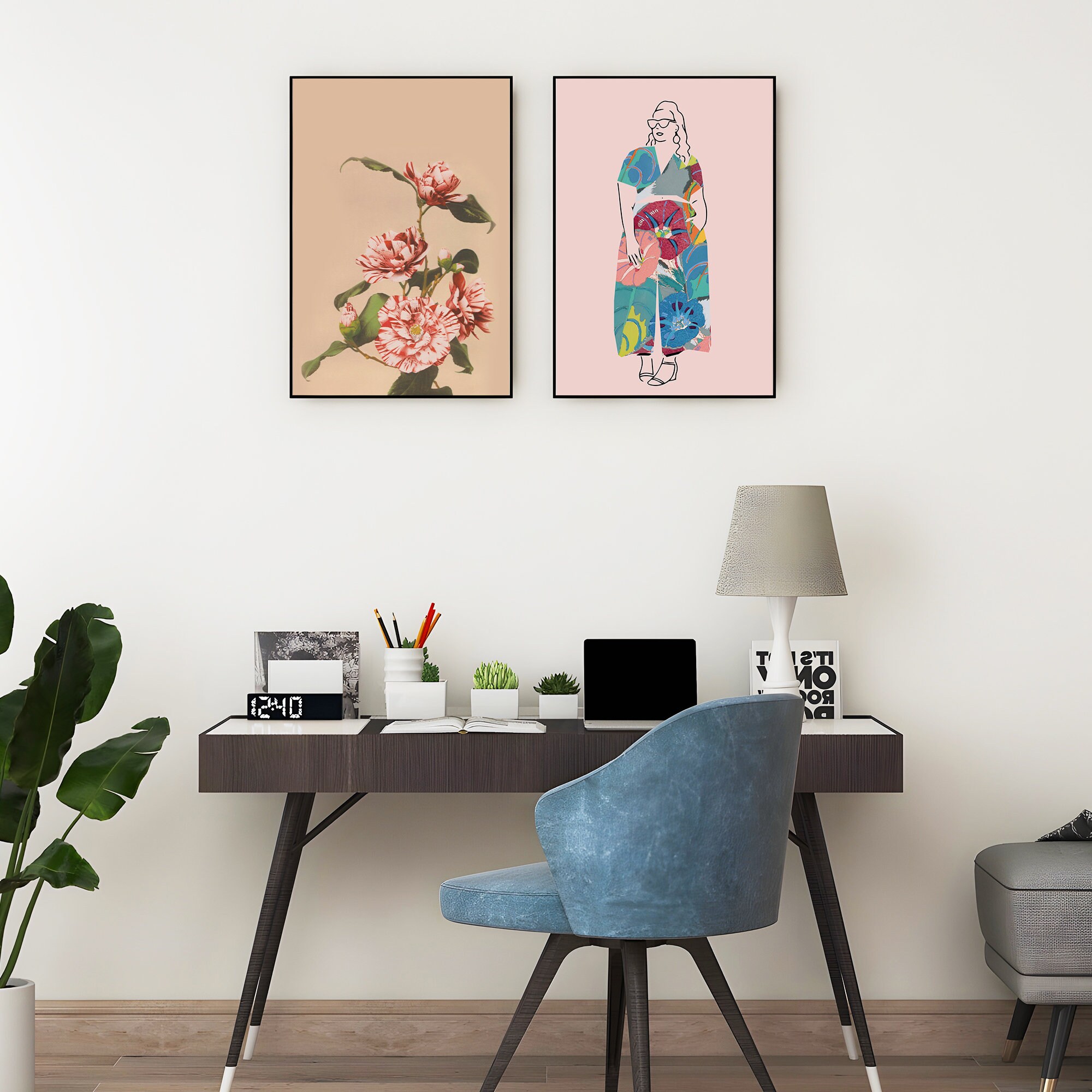 Discover the Beauty of Free Printable Feminine Art: Enhance Your Space ...