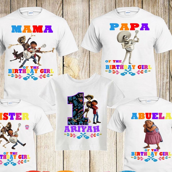 Coco Birthday Shirt, Coco Mommy Shirt, Coco Matching Family Shirts, Coco Birthday