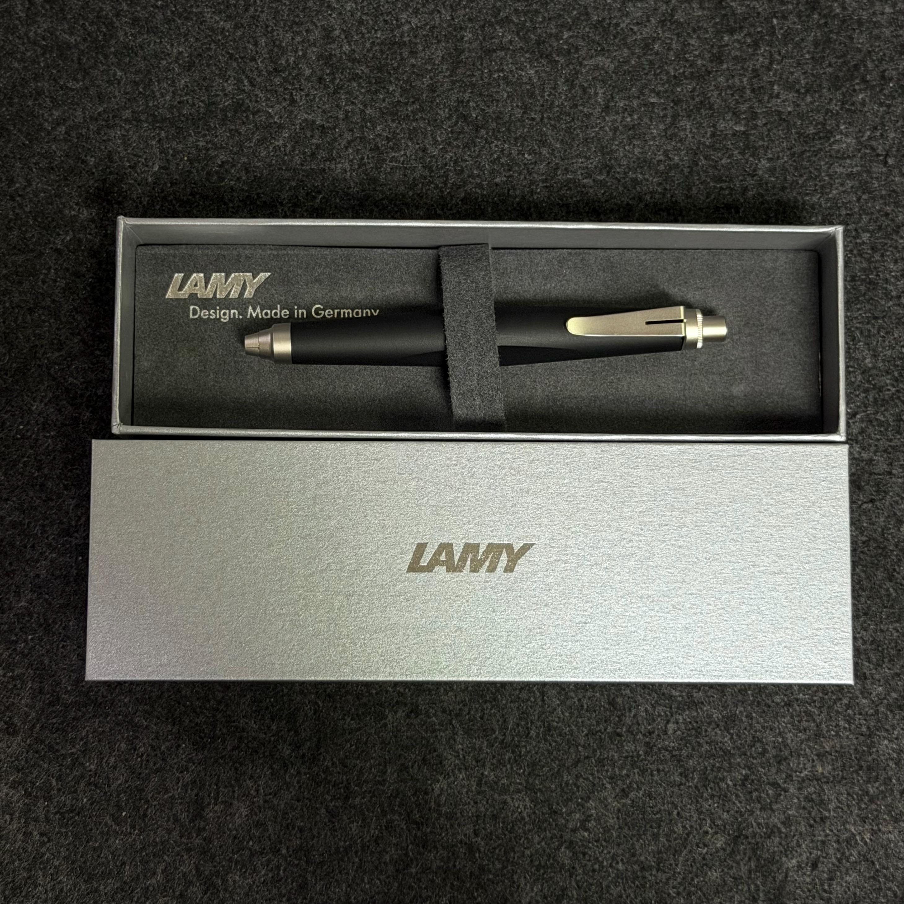 Lamy Scribble 3.15mm Sketch Pencil Matte Black Lead Holder 185