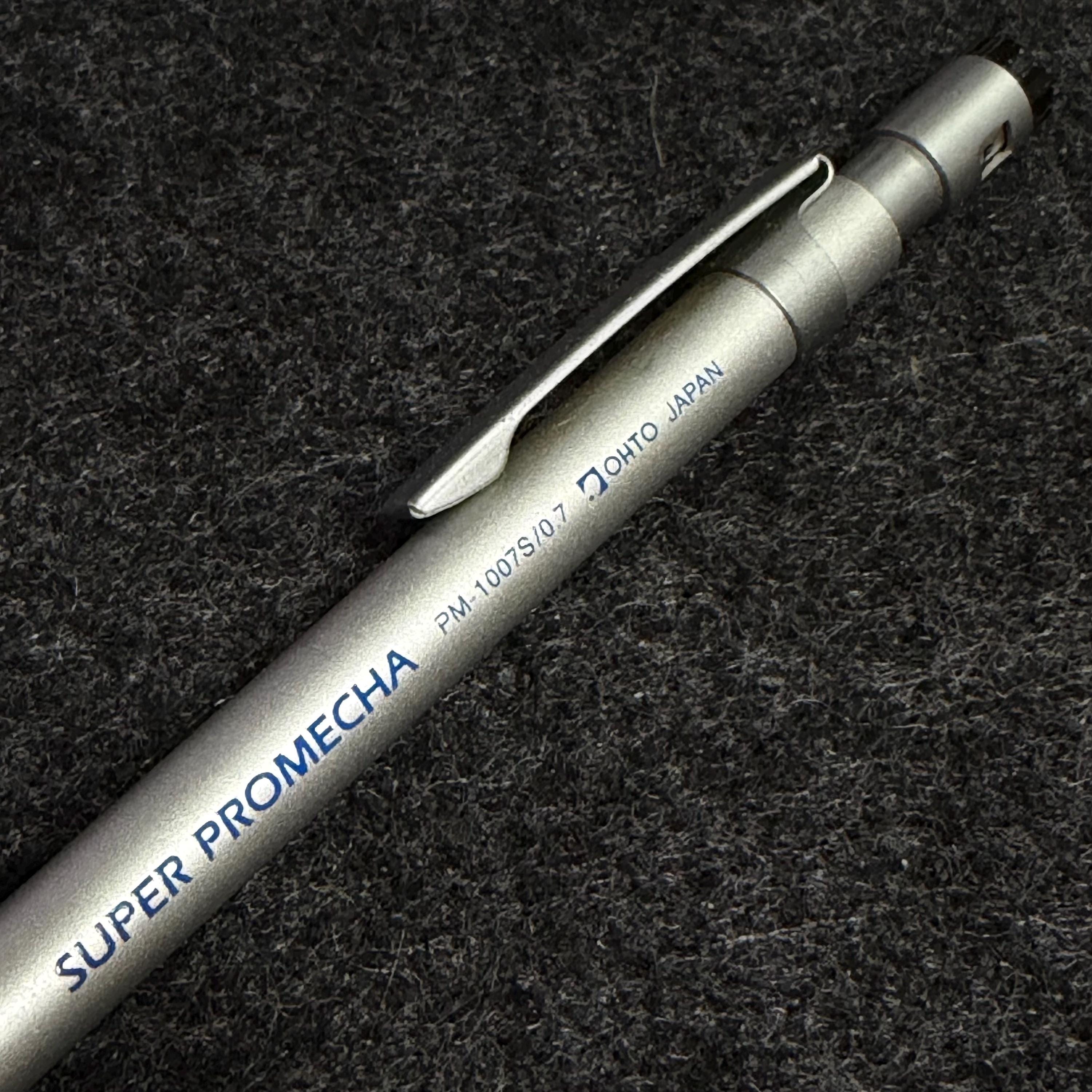筆記具 OHTO SUPER PROMECHA PM-1007S/0.7 Vintage OHTO Super Promecha PM-1007S Pencil - Round Body, Japan