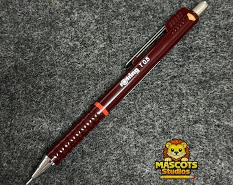 Rotring 600 First Ver. Spring Mechanical Pencil 0.5mm Silver. - Etsy