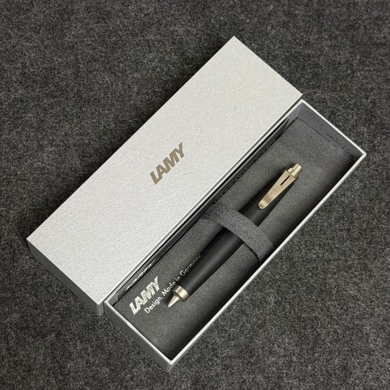 Lamy Scribble Mechanical Pencil 0.7mm Matte Black Ergonomic Rare