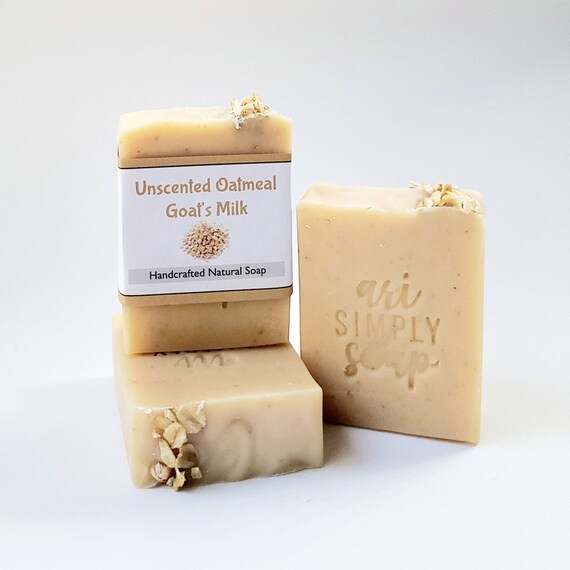 Oatmeal Handcrafted Natural Soap (fragrance-free)