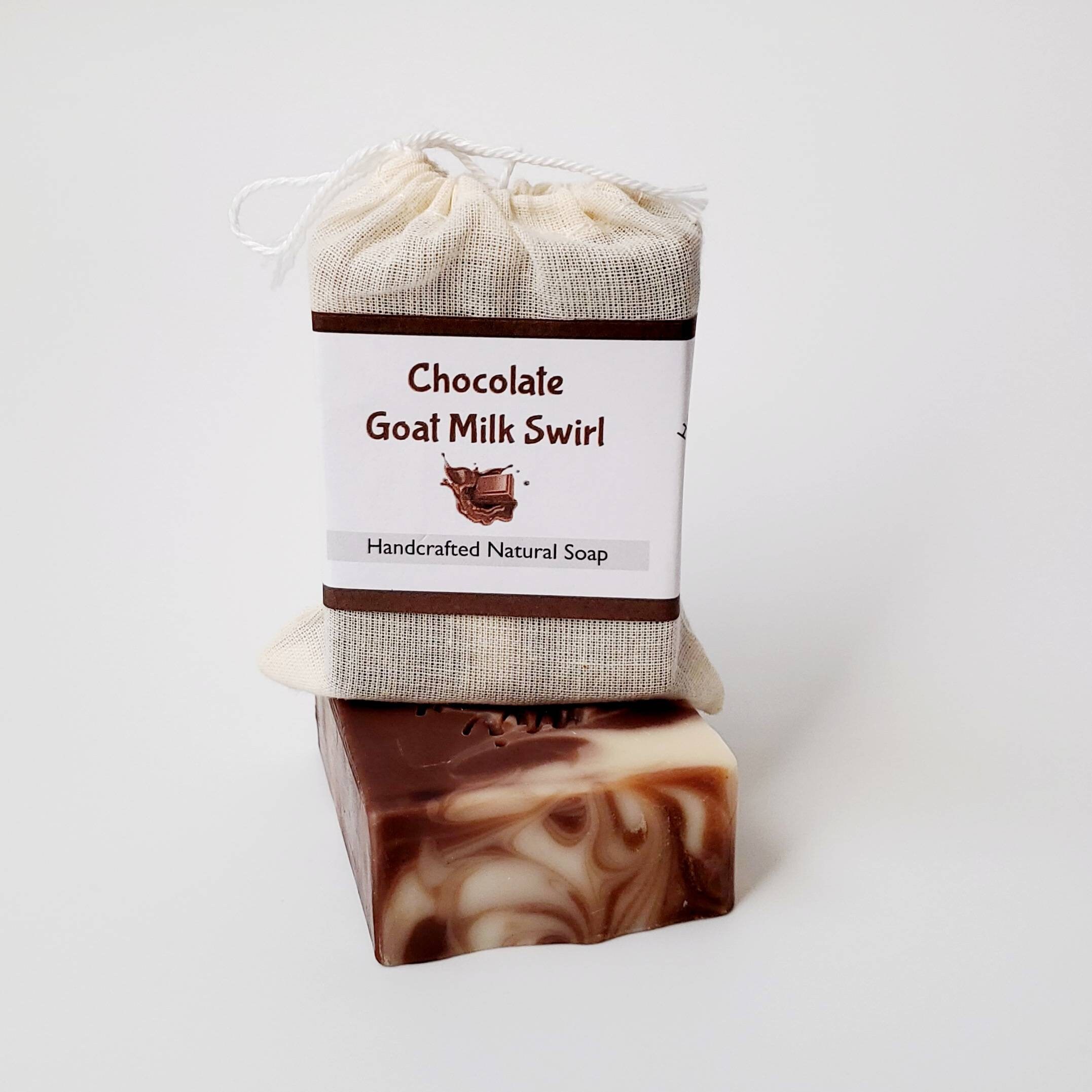 Chocolate Milk Soap Handmade Natural Cold Processed Soap, Chocolate