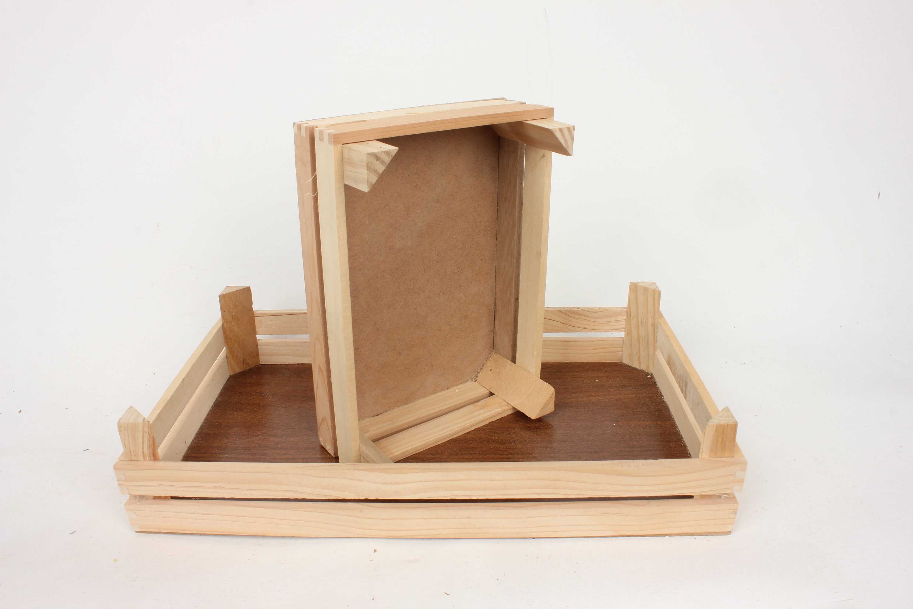 Küchen aufbewahrung 2er Set rustikales Kaffee | Etsy