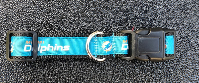 Miami Dolphins Inspired Dog Collar