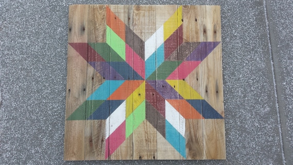 Rustic Barn Quilttexas Star Etsy