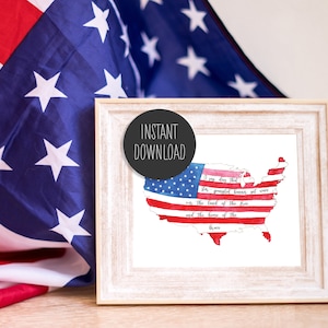 Star-Spangled Banner 8.5&quot;x11&quot; Print from Home