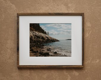 Bar Harbor Maine, New England Print ,Seascape Photography, Coastal Art, Beach Photography