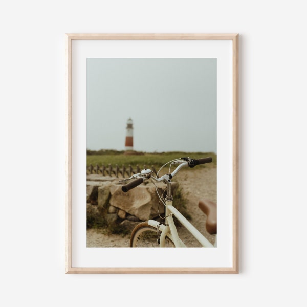 Nantucket Photography, Ligthouse Print, Cape Cod Photos, Sankaty Head Lighthouse, Coastal Art, Beach Photography