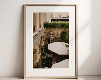 Paris Photography Print, Paris Fashion Wall Art, French Luxury Decor, Parisian Storefront Photograph, Preppy Gallery Wall Art