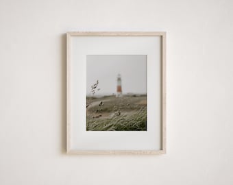 Nantucket Photography, Ligthouse Print, Cape Cod Photos, Sankaty Head Lighthouse, Coastal Art, Beach Photography