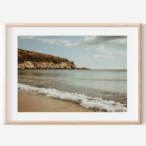 Bar Harbor Maine Print, New England Coastal Art, Acadia National Park Photo, Nature Wall Art, Travel Photography, Scenic Landscape Artwork