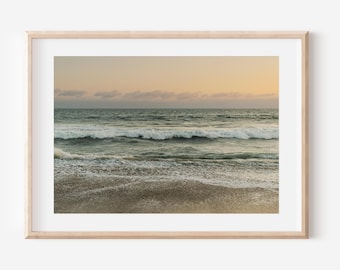 Fine Art Coastal California Print – Malibu Wall Art, Ocean Landscape Photography, Beach Home Decor, Gift for Nature and Art Lovers