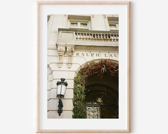 New York Photo – Ralph Lauren Christmas in the City Wall Art, Holiday Decor, Festive Fine Art Print, Gift for NYC and Winter Enthusiasts