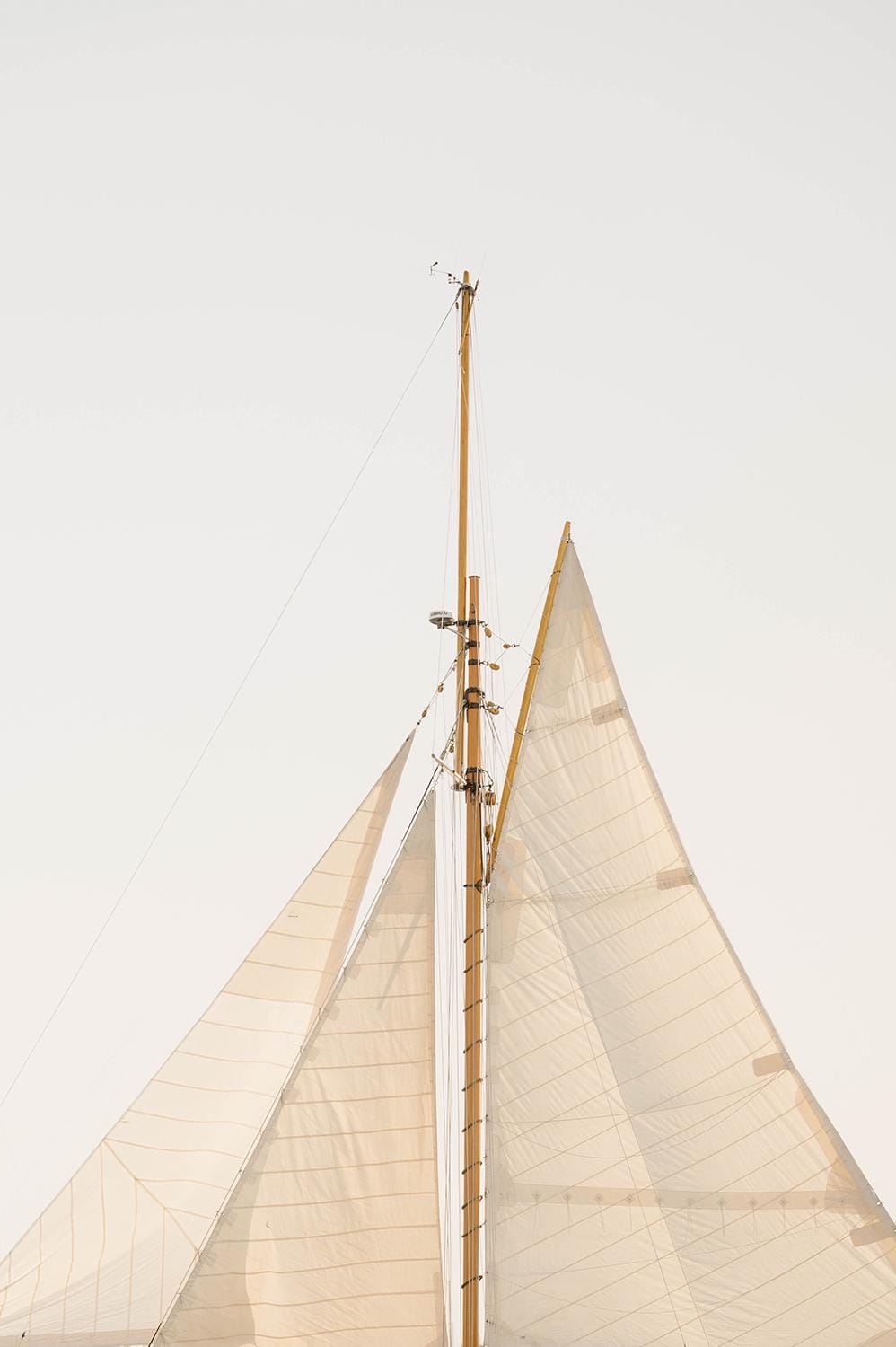 American Flag Sailboat Print – Nantucket Coastal Wall Art, Nautical ...