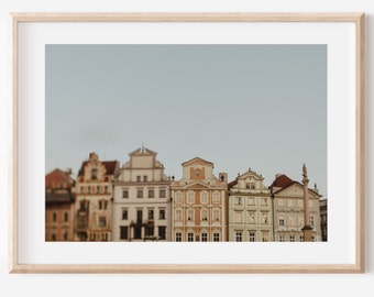 European Architecture Print, Prague Photography, Historic Cityscape Art, Travel Photography, Fine Art Wall Decor, Scenic Landmark Artwork