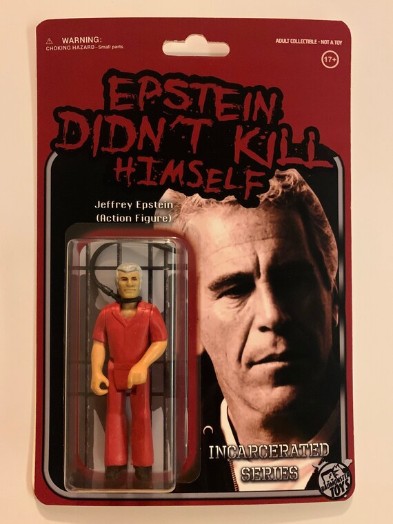 Jeffrey Epstein custom action figure | Etsy