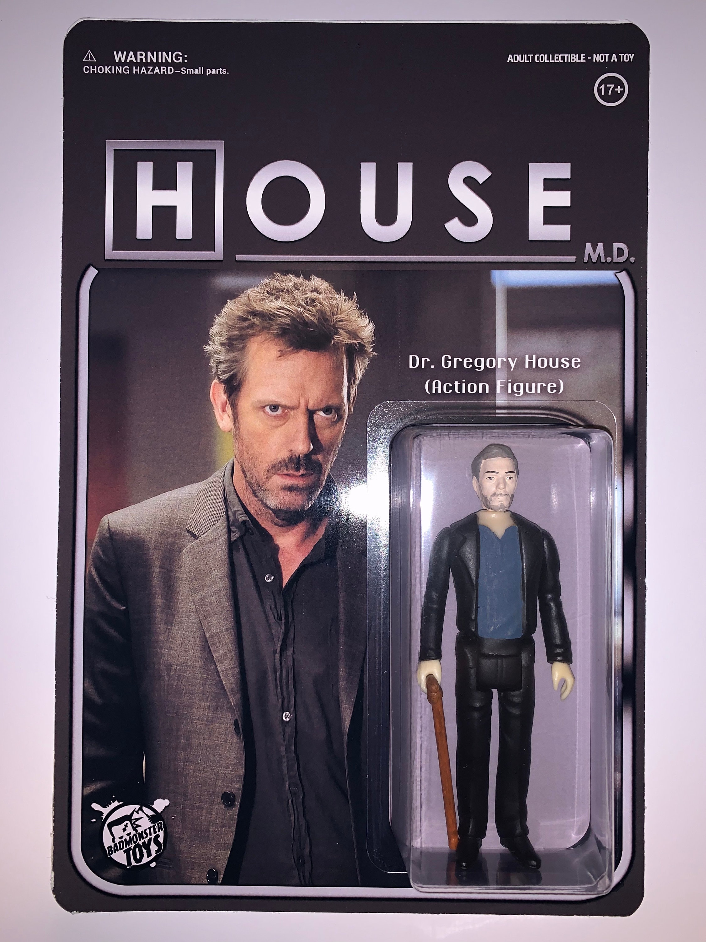 Dr Gregory House Md Custom Action Figure Etsy